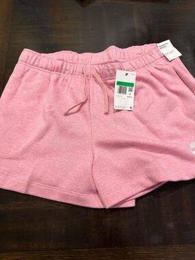 Nike Pink Athletic Fleece Shorts Size XL